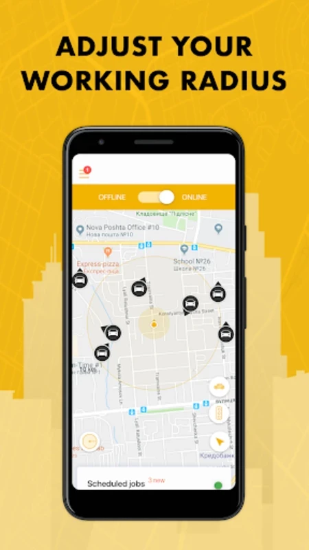 TaxiF Driver — skærmbillede 3